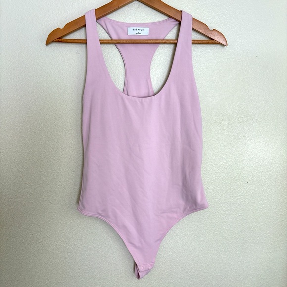 🌸 Aritzia Blush Pink Bodysuit – Size M 🌸 - Picture 3 of 6